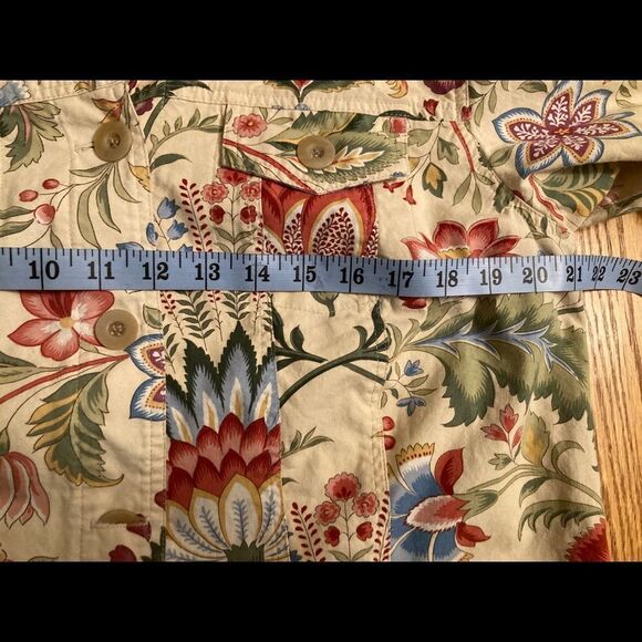 Alexis & Avery Floral Button Down Jacket - Picture 5 of 8